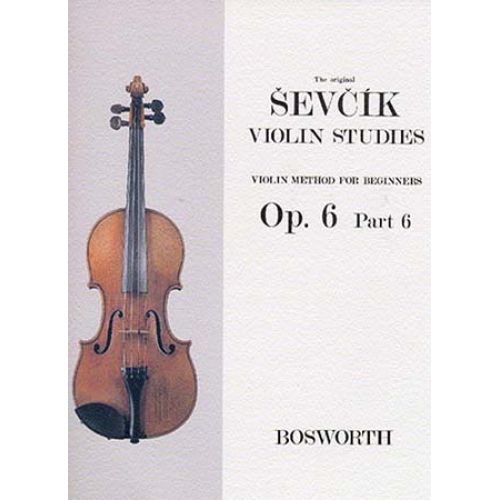 SEVCIK - VIOLIN STUDIES OP.6 PART.6