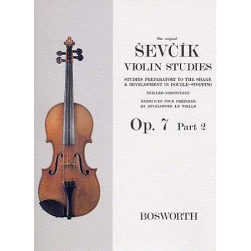 SEVCIK - VIOLIN STUDIES - OP.7 PART.2 - EXERCICES SUR LES TRILLES