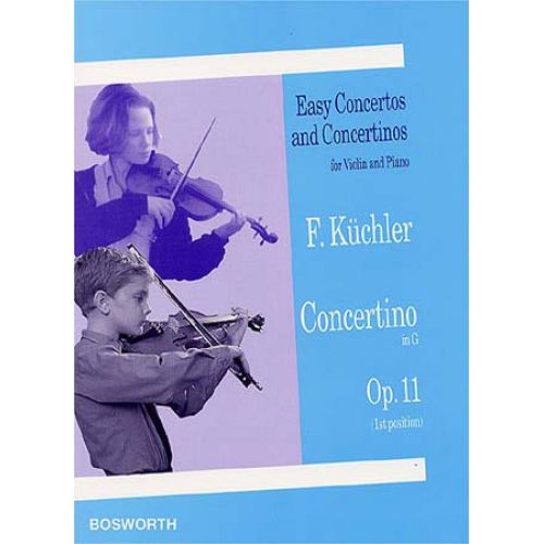 KUCHLER - CONCERTINO OP.11 - VIOLON, PIANO