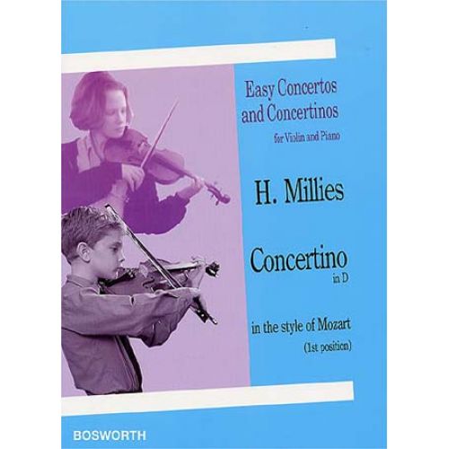 MILLIES H. - CONCERTINO IN D - VIOLON, PIANO