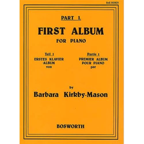 KIRKBY-MASON FIRST ALBUM FOR PIANO PART.1