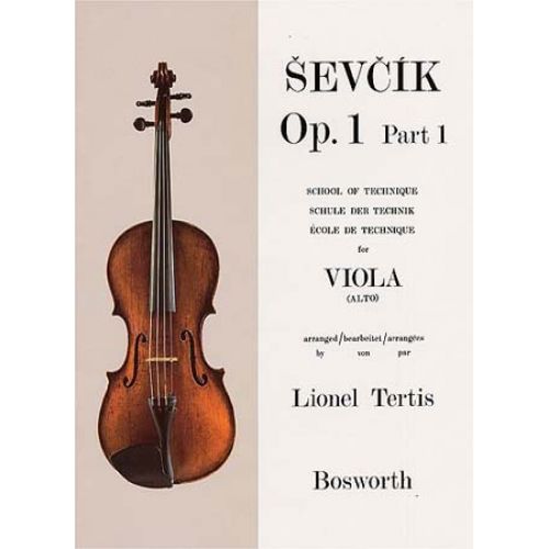 SEVCIK - OP.1 PART.1 - SCHOOL OF TECHNIQUE - VIOLA