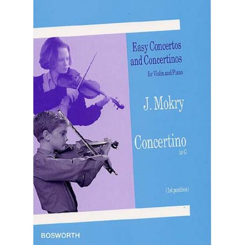 BOSWORTH MOKRY JIRI - CONCERTINO IN G - VIOLON / PIANO