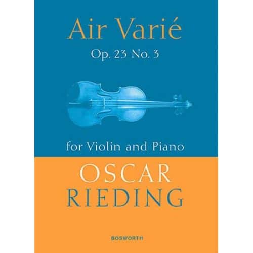 RIEDING O. - AIR VARIE OP.23 N°3 - VIOLON, PIANO