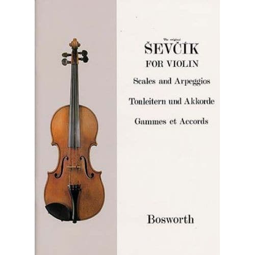 SEVCIK - GAMMES ET ACCORDS - VIOLON