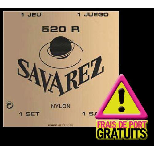 SAVAREZ 12 SETS 520R RED NORMAL TENSION