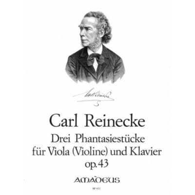 REINECKE C.H.C. - 3 PHANTASIESTÜCKE OP.43 - ALTO AND PIANO 