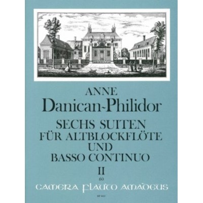  Danican-philidor Anne - Suites 4-6 - Flute A Bec Alto and Bc
