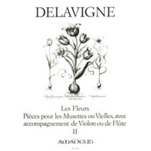 DELAVIGNE PH. - LES FLEURS VOL. II - 2 FLUTES A BEC
