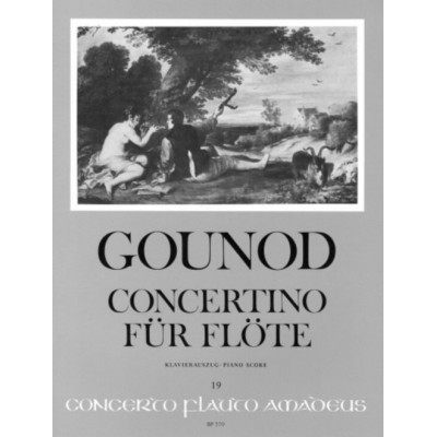 GOUNOD CHARLES - CONCERTINO - FLUTE AND ORCHESTRA