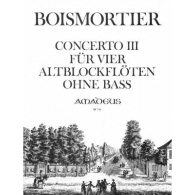 BOISMORTIER - CONCERTO III