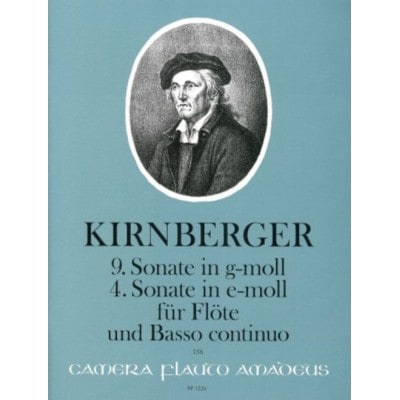  Kirnberger J.p. - 9th Sonata In G Minor / 4th Sonata In E Minor - Flute and Bc
