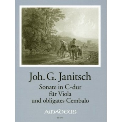 AMADEUS JANITSCH J.G. - SONATA - ALTO & PIANO