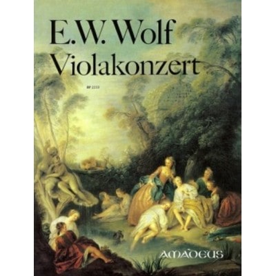 WOLF E.W. - CONCERTO F MAJOR - ALTO & PIANO 