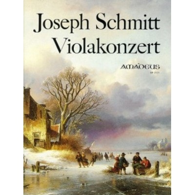 SCHMITT JOSEPH - VIOLA CONCERTO C MAJOR - ALTO & PIANO 
