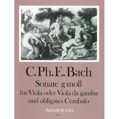 AMADEUS Bach C.p.e. - Sonata G Minor WQ 88 - Alto & BC