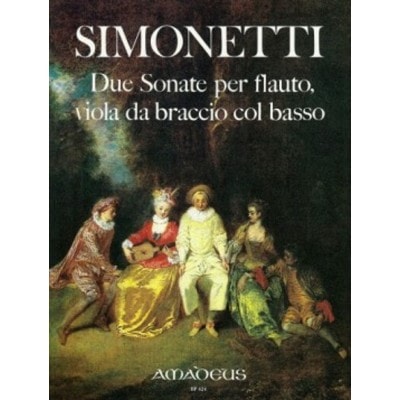 SIMONETTI GIOVANNI PAOLO - TWO SONATAS OP.10