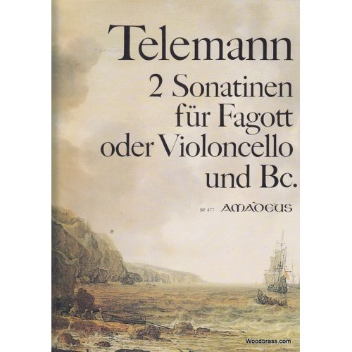  Telemann G.p. - 2 Sonatinas - Bassoon (cello) And Basso Continuo