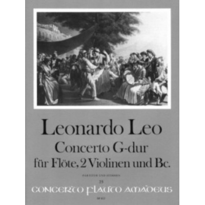 LEO LEONARDO - CONCERTO G MAJOR - CONDUCTEUR & PARTIES
