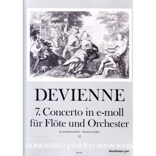 AMADEUS DEVIENNE F. - 7. CONCERTO IN E-MOLL - FLUTE ET PIANO