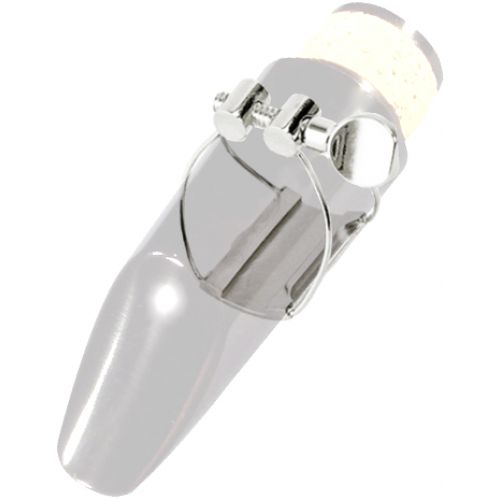 BRANCHER CBS - Bb LIGATURE (SILVER GREY PLATED)