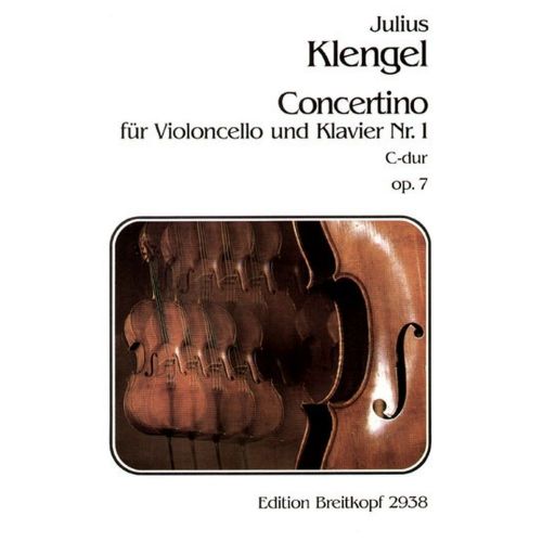 KLENGEL J. - CONCERTINO NR. 1 C-DUR OP. 7 - VIOLONCELLE, PIANO