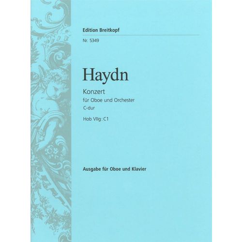 EDITION BREITKOPF HAYDN J. - OBOENKONZERT C-DUR HOB VIIG:C1 - HAUTBOIS, PIANO