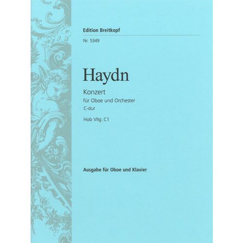 EDITION BREITKOPF Haydn J. - Oboenkonzert C-Dur Hob Viig:C1 - Hautbois, Piano