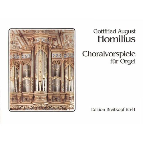 EDITION BREITKOPF HOMILIUS G.A. - CHORALVORSPIELE