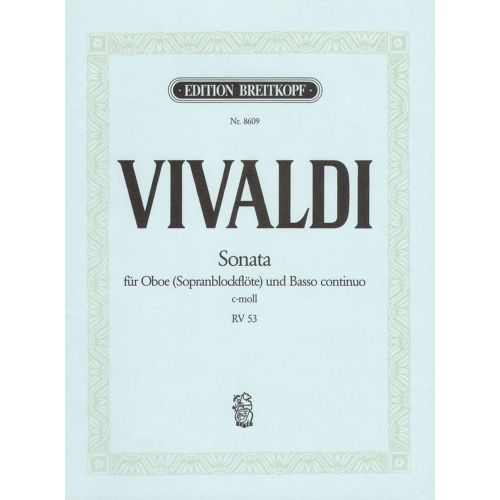 VIVALDI A. - SONATE C-MOLL