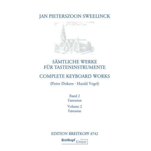  Sweelinck J.p. - Integrale Pour Clavier (orgue) Vol.2 (fantaisies)
