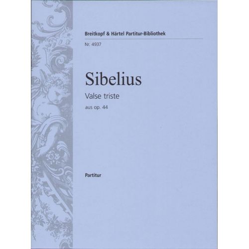 SIBELIUS - VALSE TRISTE AUS OP.44 - CONDUCTEUR