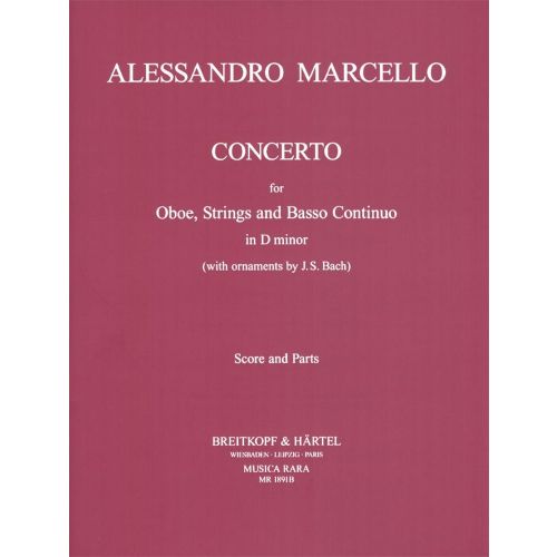 MARCELLO A. - CONCERTO IN D-MOLL