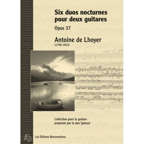  De Lhoyer - Six Duos Nocturnes Op.37 - Guitare