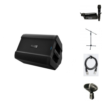 PACK KARAOKE BUSKER + UHF2M + 2 x MIC 150 + 2x XLR 1,5M