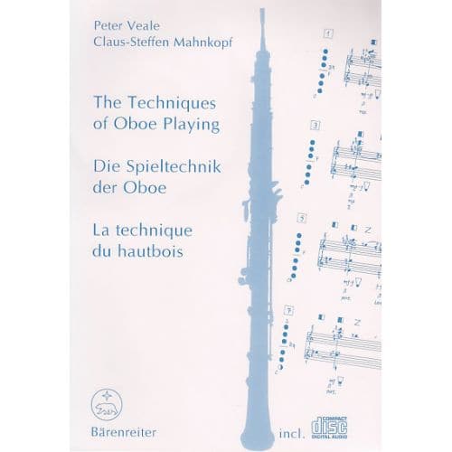 BARENREITER VEALE / MAHNKOPF - LA TECHNIQUE DU HAUTBOIS + CD