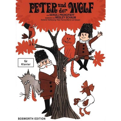 Prokofiev S. - Peter Und Der Wolf - Piano (texte Allemand)