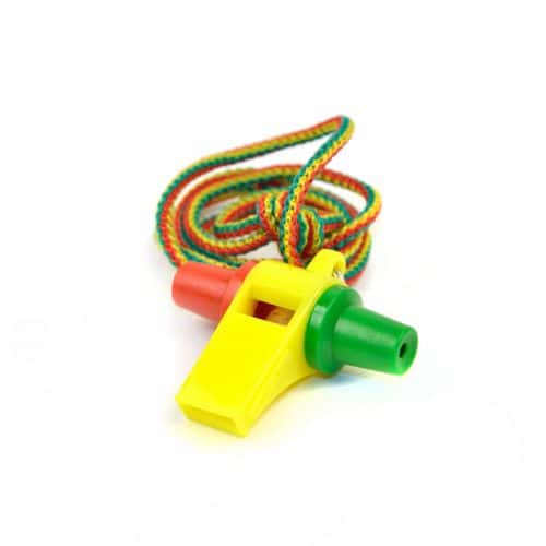 AP10 - 3 TONE WHISTLE - PLASTIC - APITO SAMBA