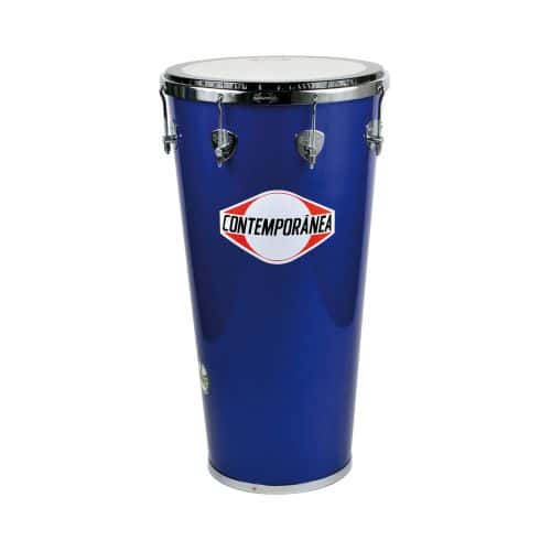 CONTEMPORANEA C-TIB01AZ TIMBAL 14" X 70CM BOIS BLEU