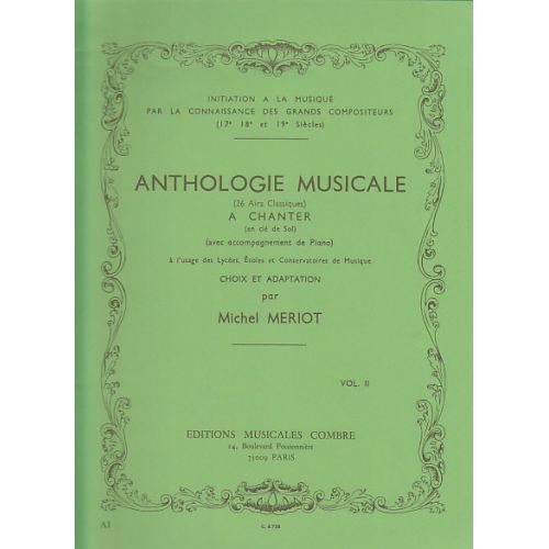 MERIOT MICHEL - ANTHOLOGIE MUSICALE VOL.2