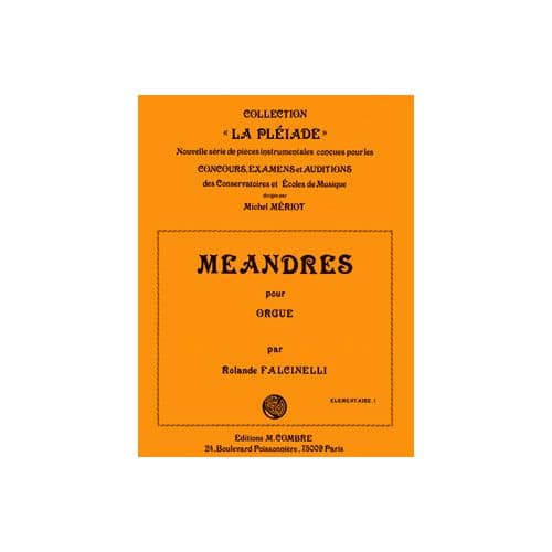 FALCINELLI ROLANDE - MEANDRES OP.67 N.2 - ORGUE