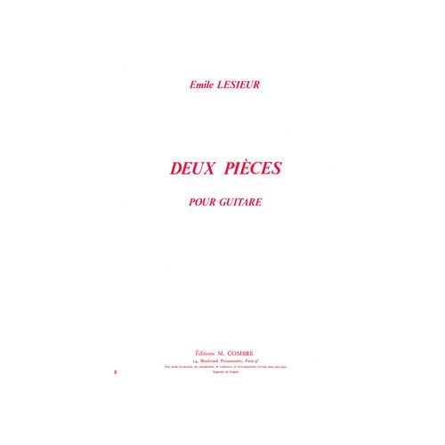 LESIEUR EMILE - PIECES (2) : TENDRESSE - PETITE MARCHE - GUITARE