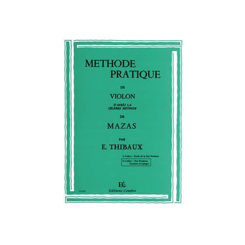THIBAUX E. - METHODE D'APRES MAZAS VOL .2 - VIOLON