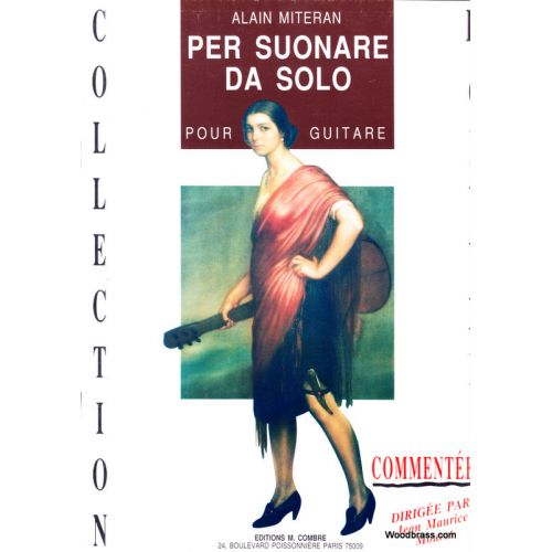 COMBRE MITERAN ALAIN - PER SUONARE DA SOLO (3 MOUVEMENTS) - GUITARE