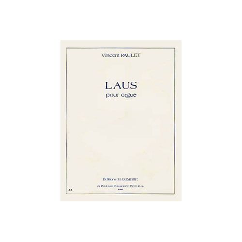 COMBRE PAULET VINCENT - LAUS - ORGUE