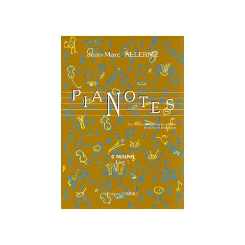 ALLERMEJ - PIANOTES 4 MAINS - LIVRE 1 - PIANO À 4 MAINS