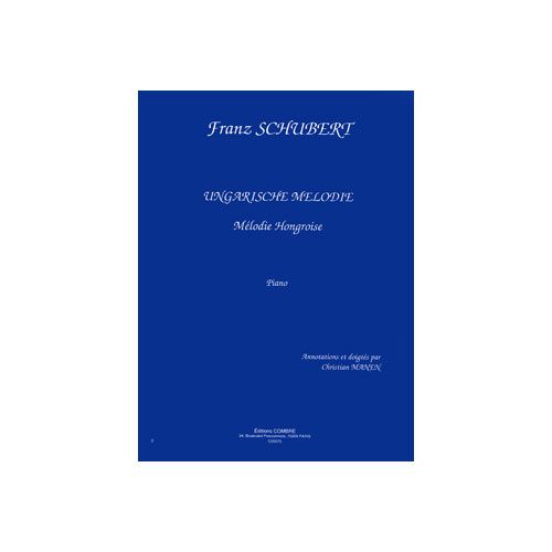 COMBRE SCHUBERT FRANZ - UNGARISCHE MELODIE - PIANO