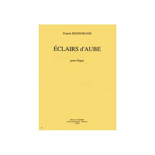 BESINGRAND FRANCK - ECLAIRS D'AUBE - ORGUE