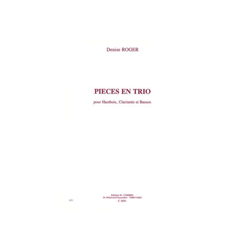 ROGER DENISE - PIECES EN TRIO - HAUTBOIS, CLARINETTE ET BASSON