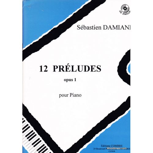COMBRE DAMIANI S. - PRELUDES (12) OP.1 - PIANO